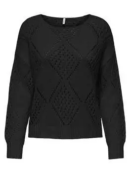 Пуловер ONLY, черный