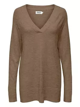 Пуловер ONLY, коричневый