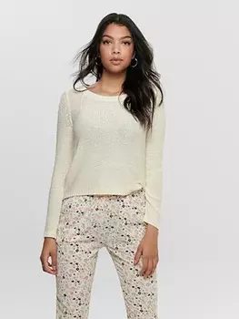 Пуловер ONLY, кремовый