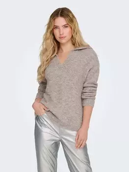 Пуловер ONLY Pullover, бежевый