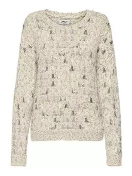 Пуловер ONLY Pullover, кремовый