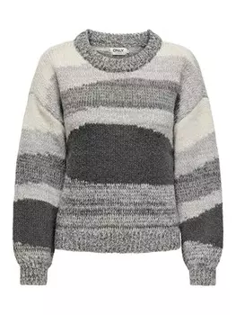 Пуловер ONLY Pullover, серый