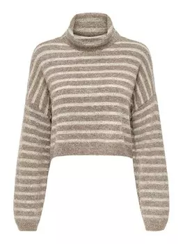 Пуловер ONLY Rollkragenpullover, цвет Beige/Creme