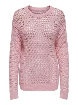 Пуловер ONLY, розовый