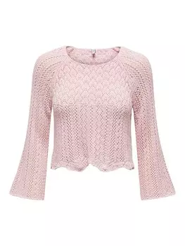 Пуловер ONLY, розовый