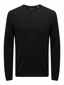 Пуловер ONLY & SONS, черный