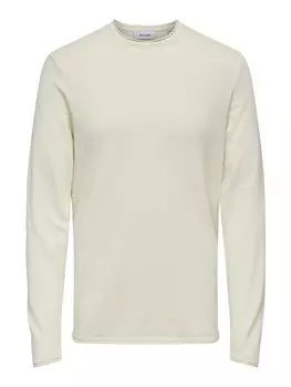 Пуловер Only&Sons Jimmy, белый