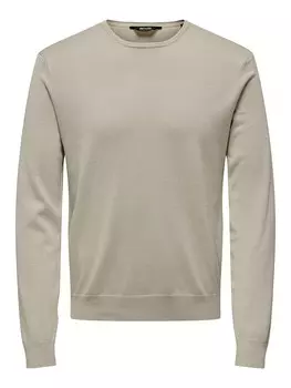 Пуловер ONLY & SONS Wyler, бежевый