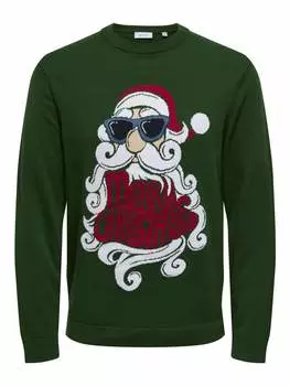 Пуловер Only&Sons, зеленый