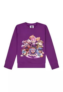 Пуловер ONOMATO! Sweatshirt Paw Patrol Skye, Chase, Zuma und Rubbles, серый