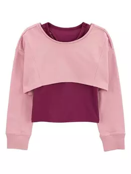 Пуловер OshKosh, цвет rosa/pink