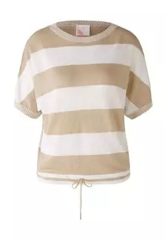 Пуловер Oui, белый