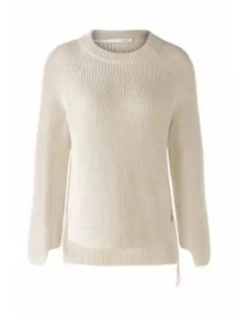 Пуловер Oui, белый