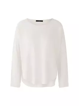 Пуловер Oui, белый