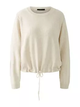 Пуловер Oui, белый