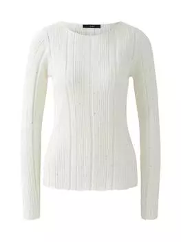 Пуловер Oui, цвет champagne