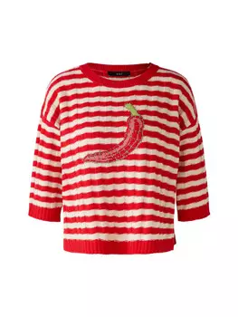 Пуловер Oui, цвет red stone