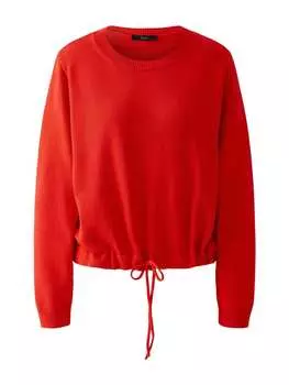 Пуловер Oui, цвет salsa