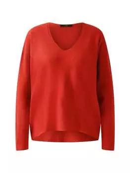 Пуловер Oui, цвет salsa