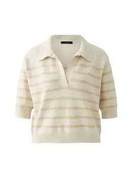 Пуловер Oui, цвет white camel