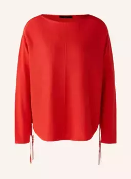 Пуловер Oui, красный