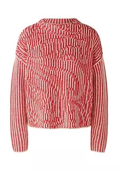 Пуловер Oui, красный