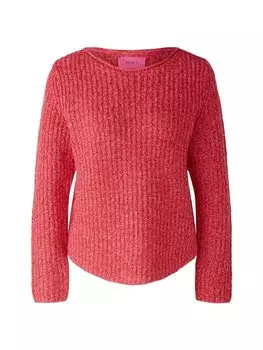 Пуловер Oui NAOLIN Baumwollmischung, цвет jazzy