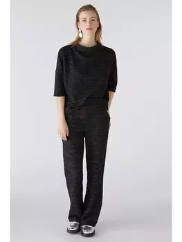 Пуловер Oui Pullover, черный