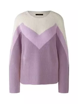 Пуловер Oui Pullover, цвет lilac white