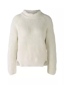 Пуловер Oui Pullover, цвет very light grey