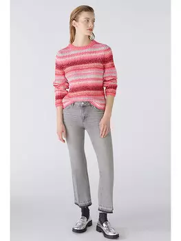 Пуловер Oui Pullover, розовый