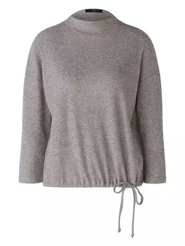Пуловер Oui Pullover, серый