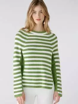 Пуловер Oui, зеленый