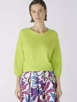 Пуловер Oui, зеленый