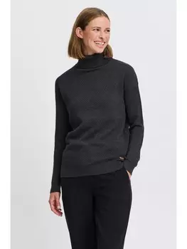 Пуловер Oxmo Rollkragen, серый