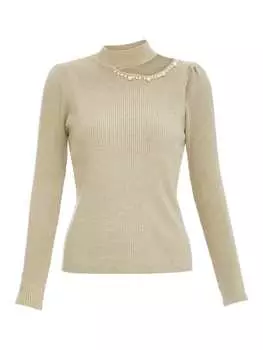 Пуловер paino, цвет beige melange