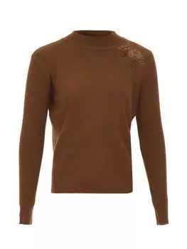 Пуловер paino, темно-коричневый