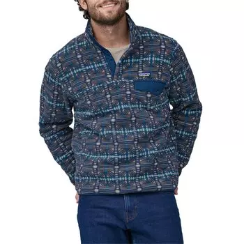 Пуловер Patagonia Lightweight Synchilla Snap-T, цвет Snow Beam: Dark Natural