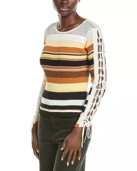 Пуловер Патриция Пепе Patrizia Pepe, оранжевый