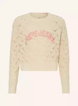 Пуловер Pepe Jeans, бежевый