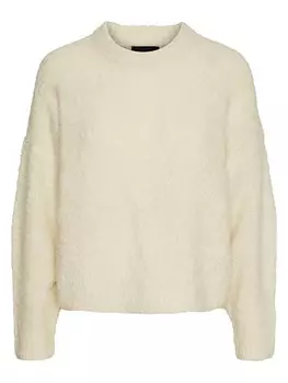 Пуловер Pieces, кремовый