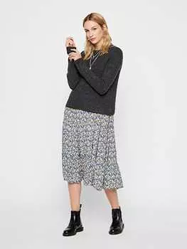 Пуловер Pieces Pullover, антрацит