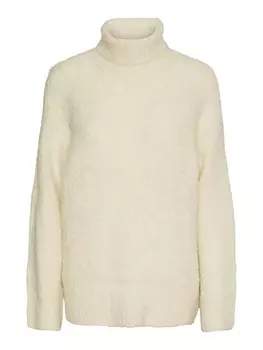 Пуловер Pieces Pullover, кремовый