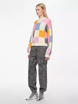 Пуловер Pieces Pullover, кремовый