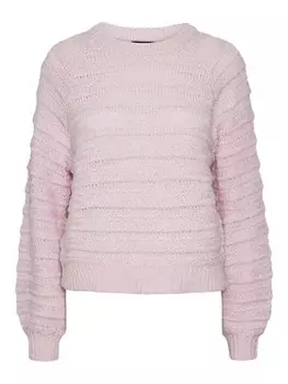 Пуловер Pieces Pullover, розовый