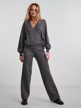 Пуловер Pieces, темно-синий