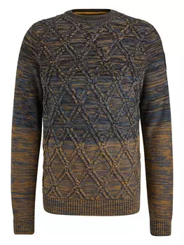 Пуловер PME Legend, цвет braun/blau