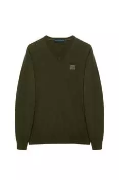 Пуловер Polo Club, цвет Dunkelolive