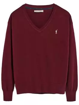 Пуловер Polo Club, цвет dunkelrot