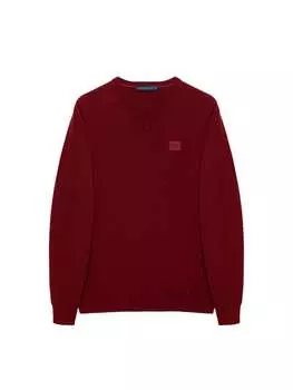 Пуловер Polo Club, цвет garnet